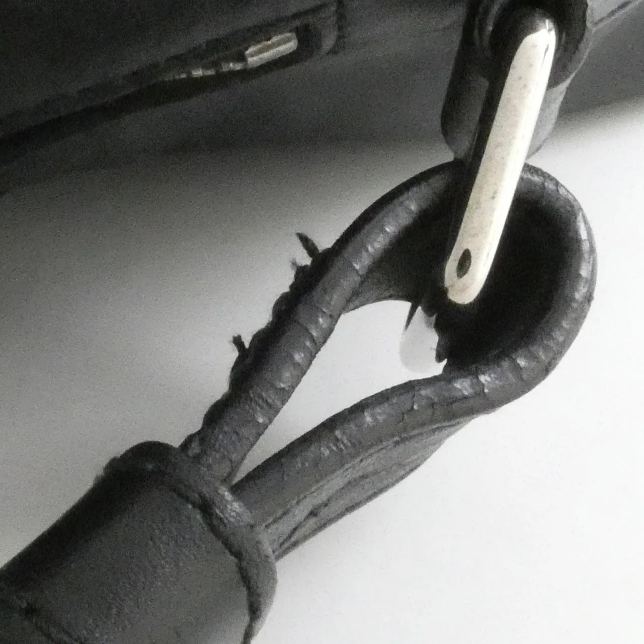 SAINT LAURENT 332424 BOFK2 Boston 黑色 中古品B - 縮圖 7