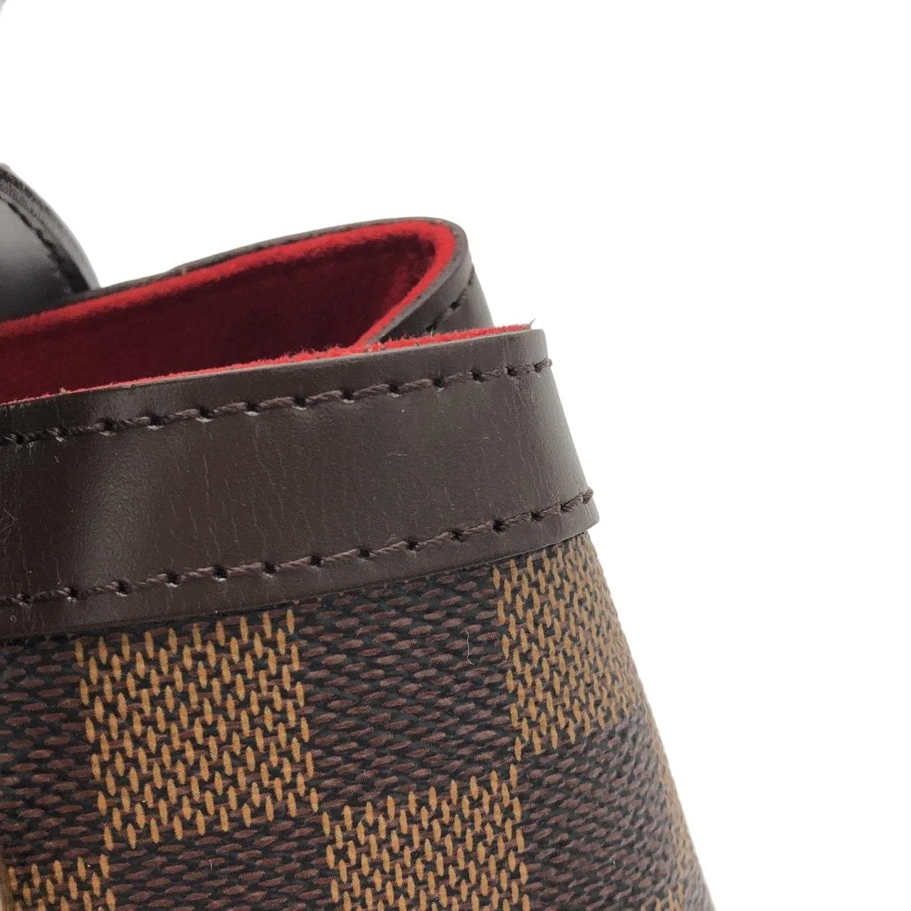 LOUIS VUITTON N51205 Handbag Damier 黑色 Damier 中古品A - 縮圖 4