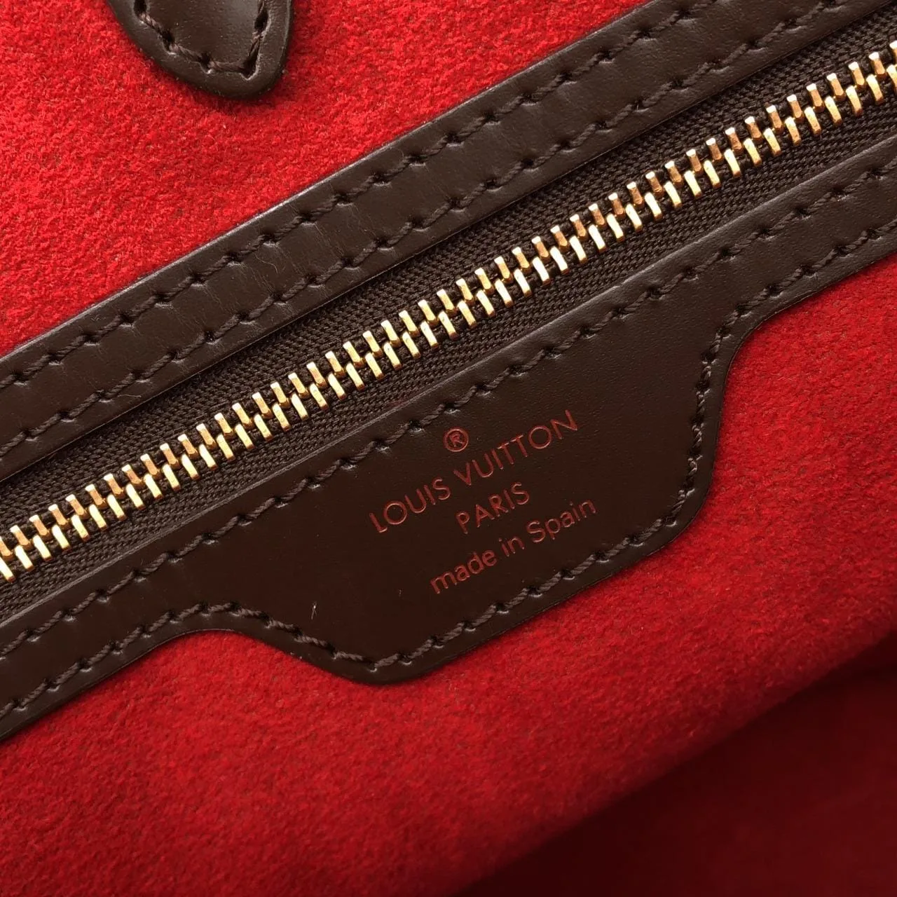 LOUIS VUITTON N51205 Handbag Damier 黑色 Damier 中古品A - 縮圖 8