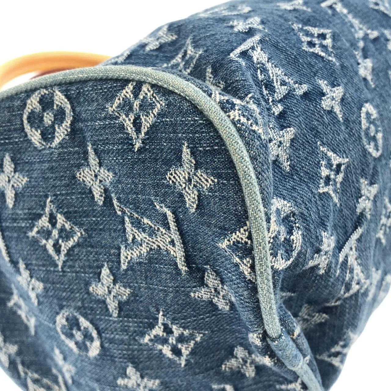 LOUIS VUITTON Speedy M95019 Boston Monogram 藍色 Monogram 中古品A - 縮圖 3