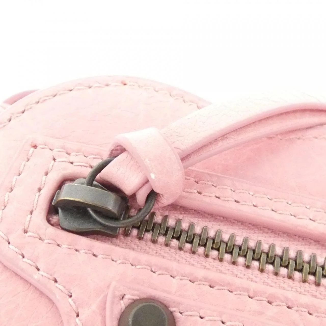 BALENCIAGA 819666 2ABEK Key Case Lambskin Black Lambskin Rank A - Thumbnail 5