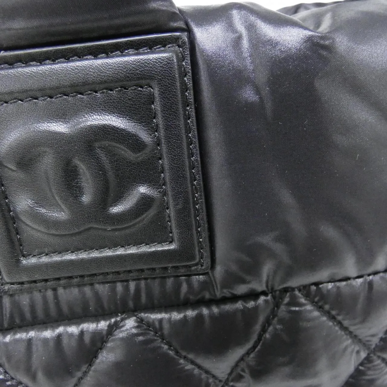 CHANEL Deauville 48610 手提包 尼龍 4
