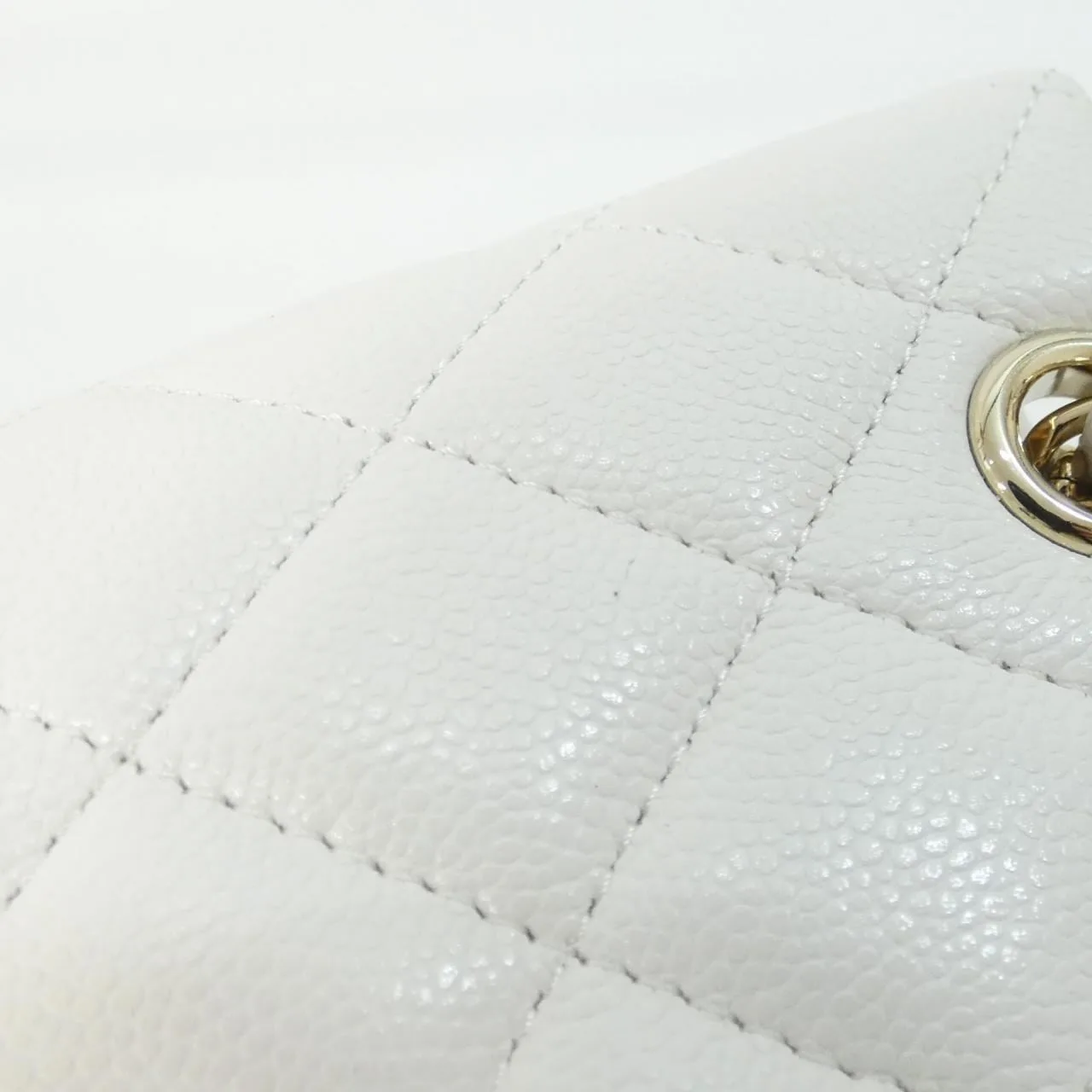 CHANEL Timeless Classic AP4423 Wallet Grained Calfskin White Grained Calfskin Rank A - Thumbnail 5