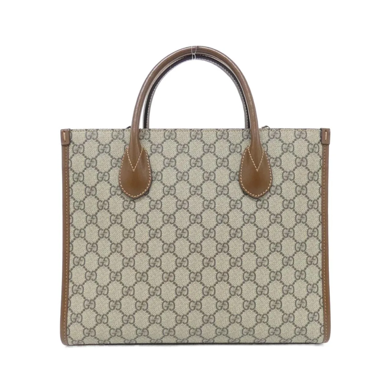 GUCCI 659983 92TCG Handbag Canvas Beige Canvas Rank A - Thumbnail 2