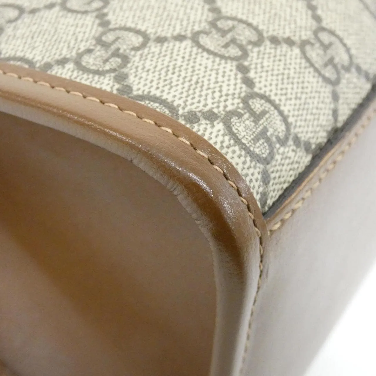 GUCCI 659983 92TCG Handbag Canvas Beige Canvas Rank A - Thumbnail 3