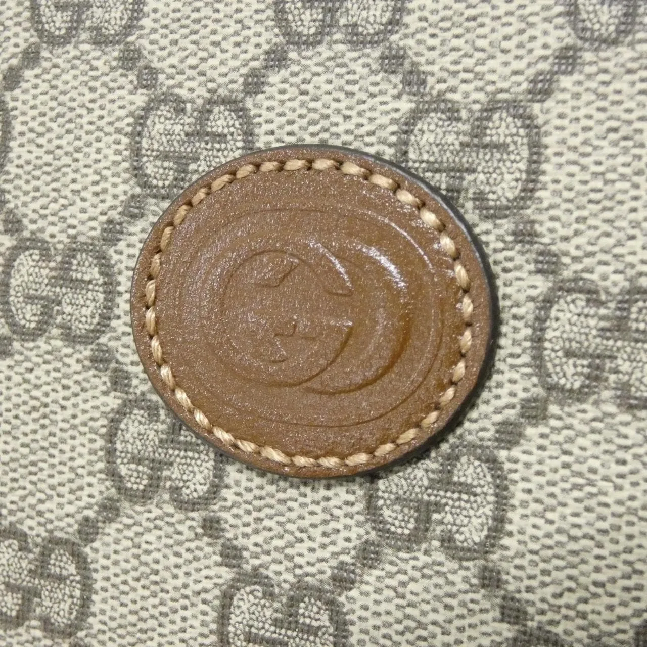 GUCCI 659983 92TCG Handbag Canvas Beige Canvas Rank A - Thumbnail 4