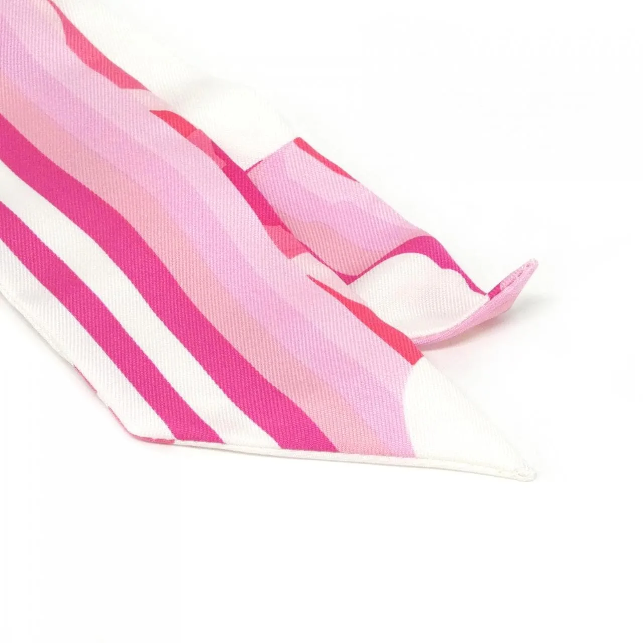 HERMES 063415S Scarf White Rank A - Thumbnail 2
