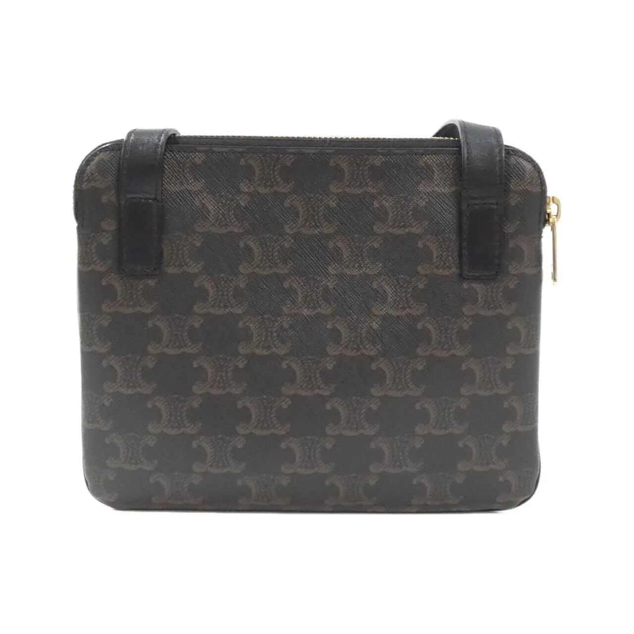 CELINE Triomphe 194282CAA Shoulder Canvas Black Canvas Rank A - Thumbnail 2