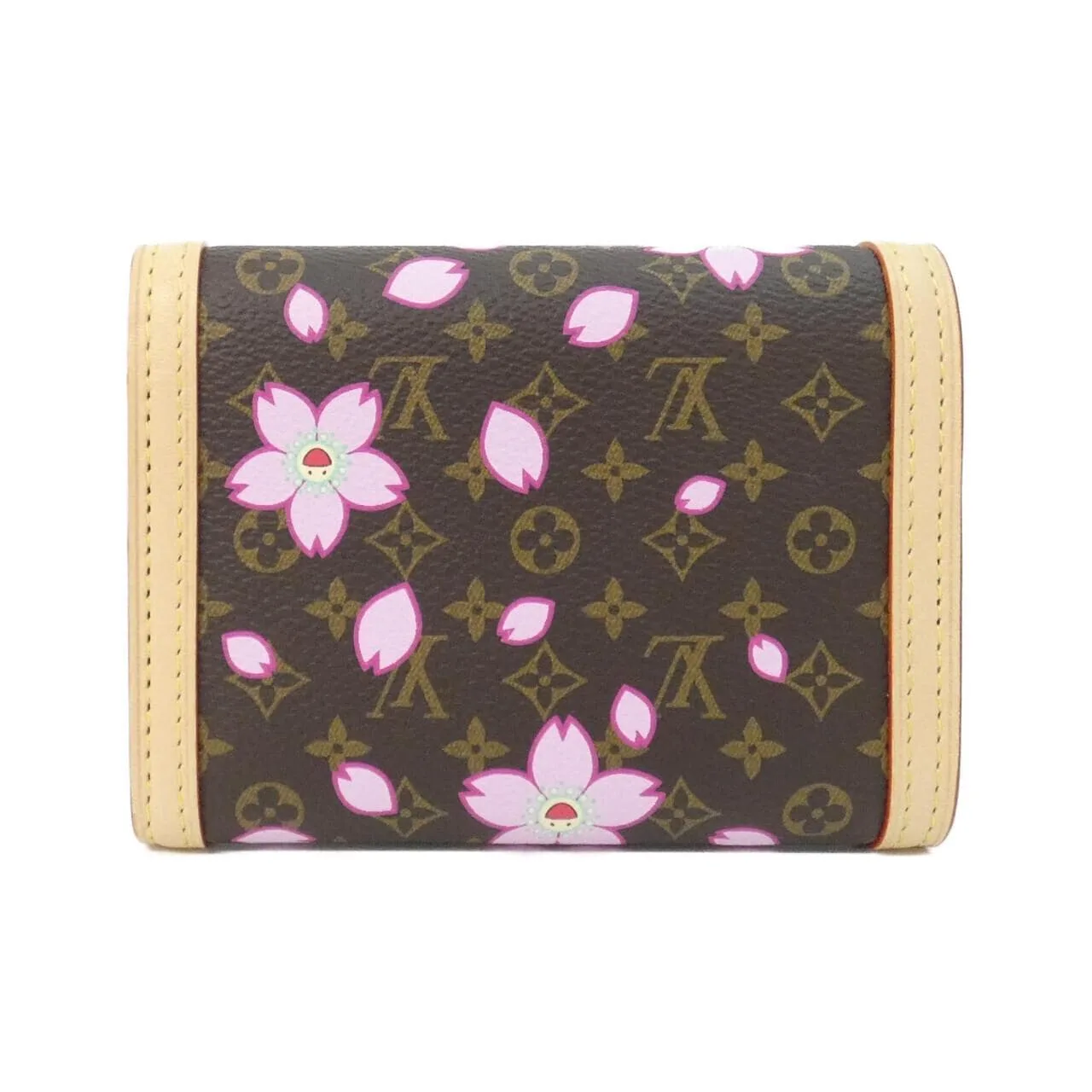 LOUIS VUITTON M13427 Wallet Monogram 黑色 Monogram 中古品A - 縮圖 2
