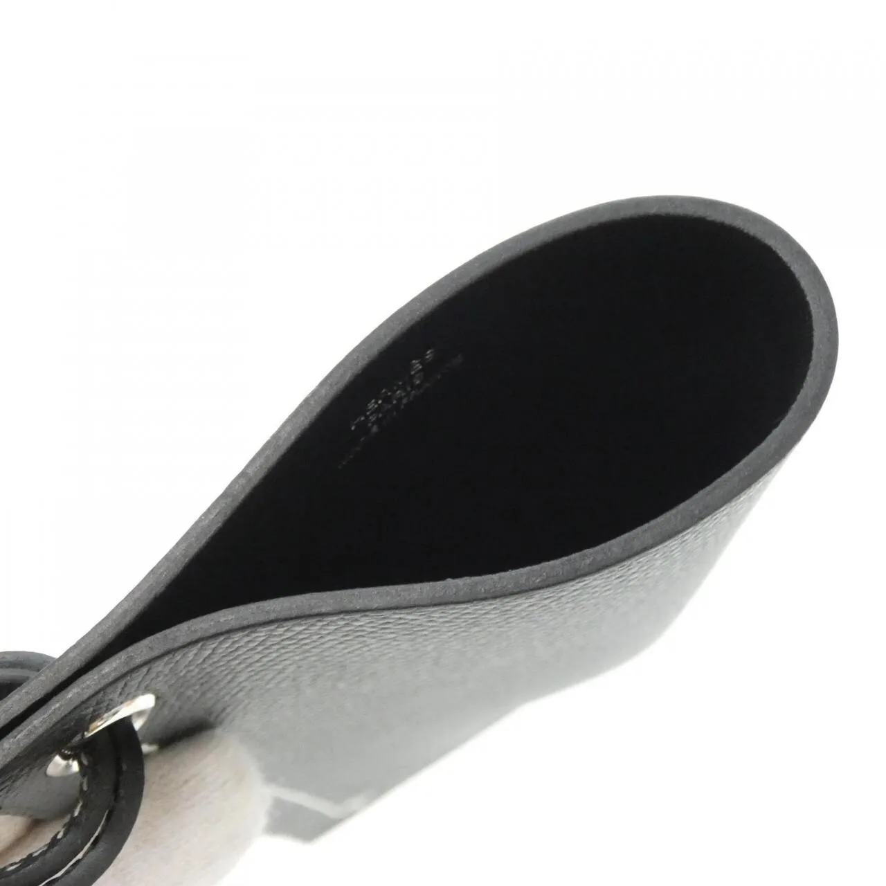 HERMES 083844CK 銀包 Epsom 黑色 Epsom 皮 中古品A - 縮圖 7