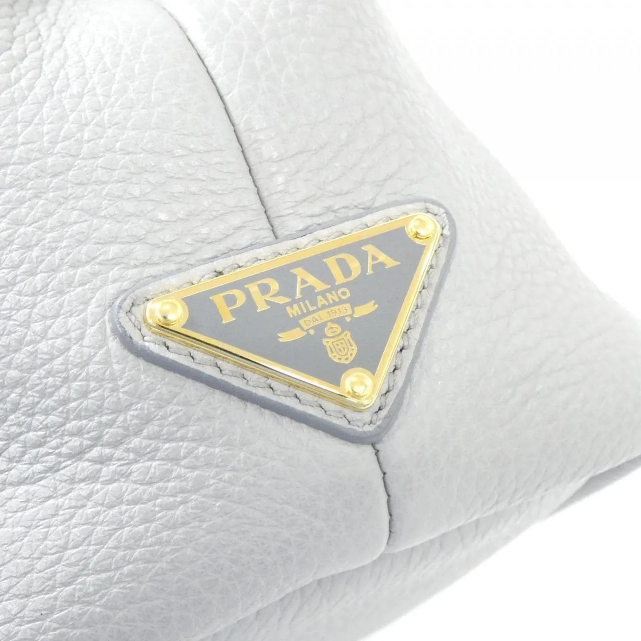 PRADA 1BG390 手提包 黑色 中古品A - 縮圖 4