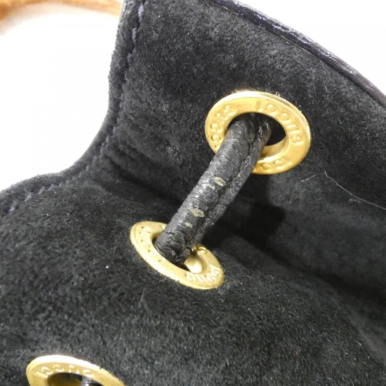 GUCCI 001 2865 手提包 皮革 黑色 皮革 中古品A - 縮圖 5