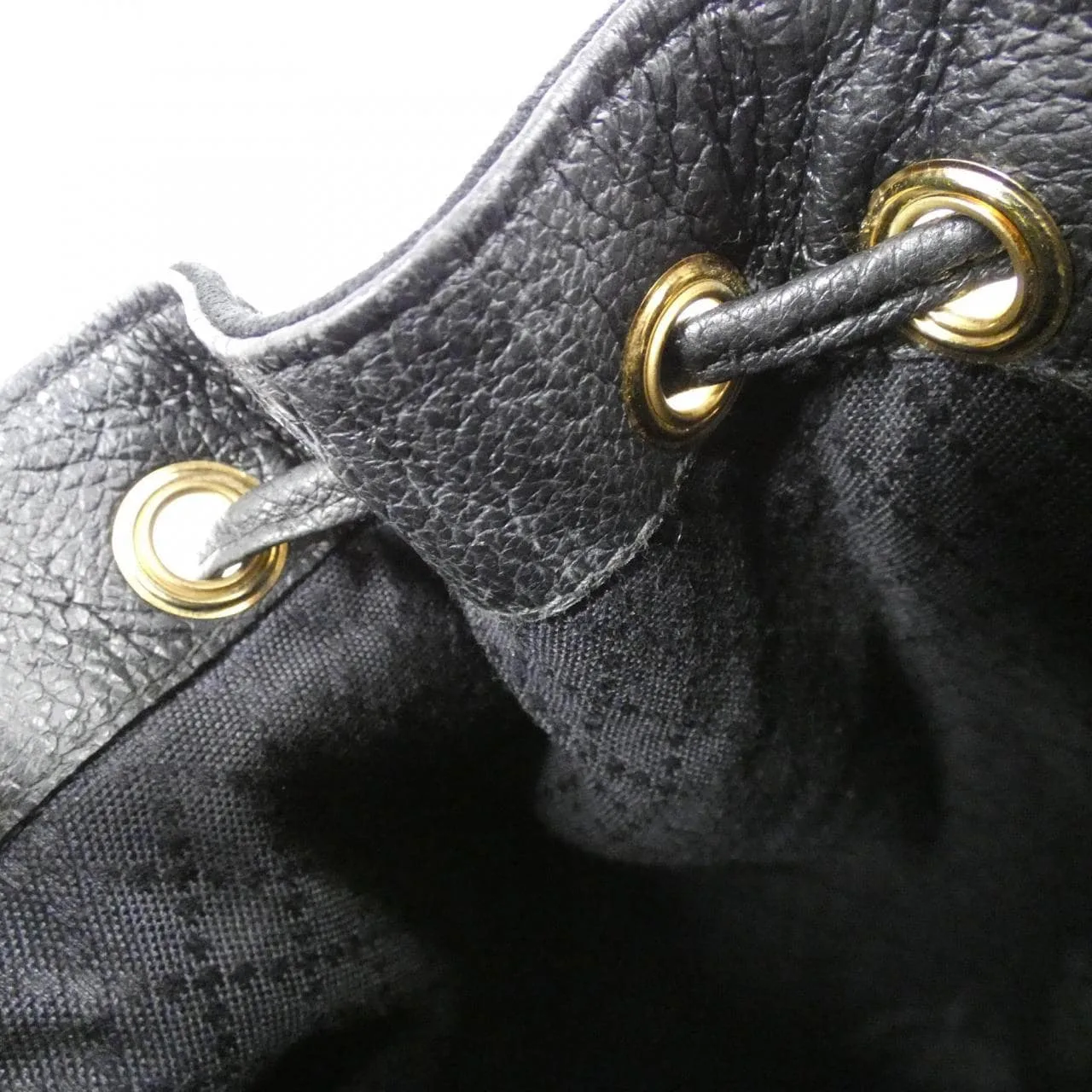 GUCCI 001 2865 手提包 皮革 黑色 皮革 中古品A - 縮圖 10