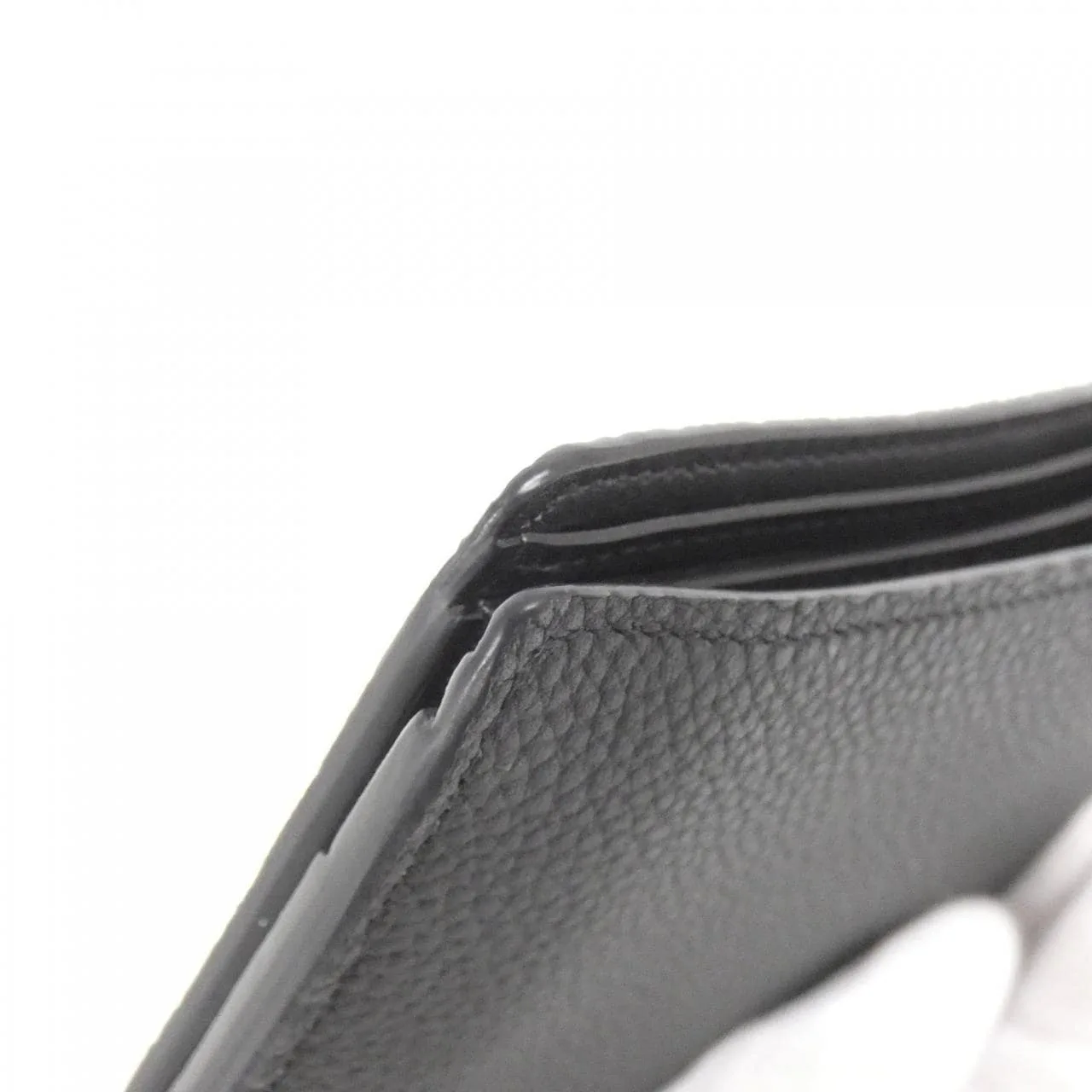LOUIS VUITTON M25945 Coin Case Lambskin Black Lambskin Rank A - Thumbnail 4