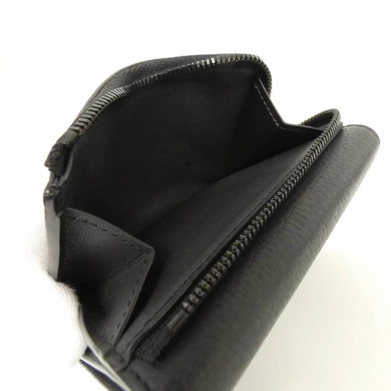 LOUIS VUITTON M81740 Wallet Lambskin Black Lambskin Rank A - Thumbnail 6