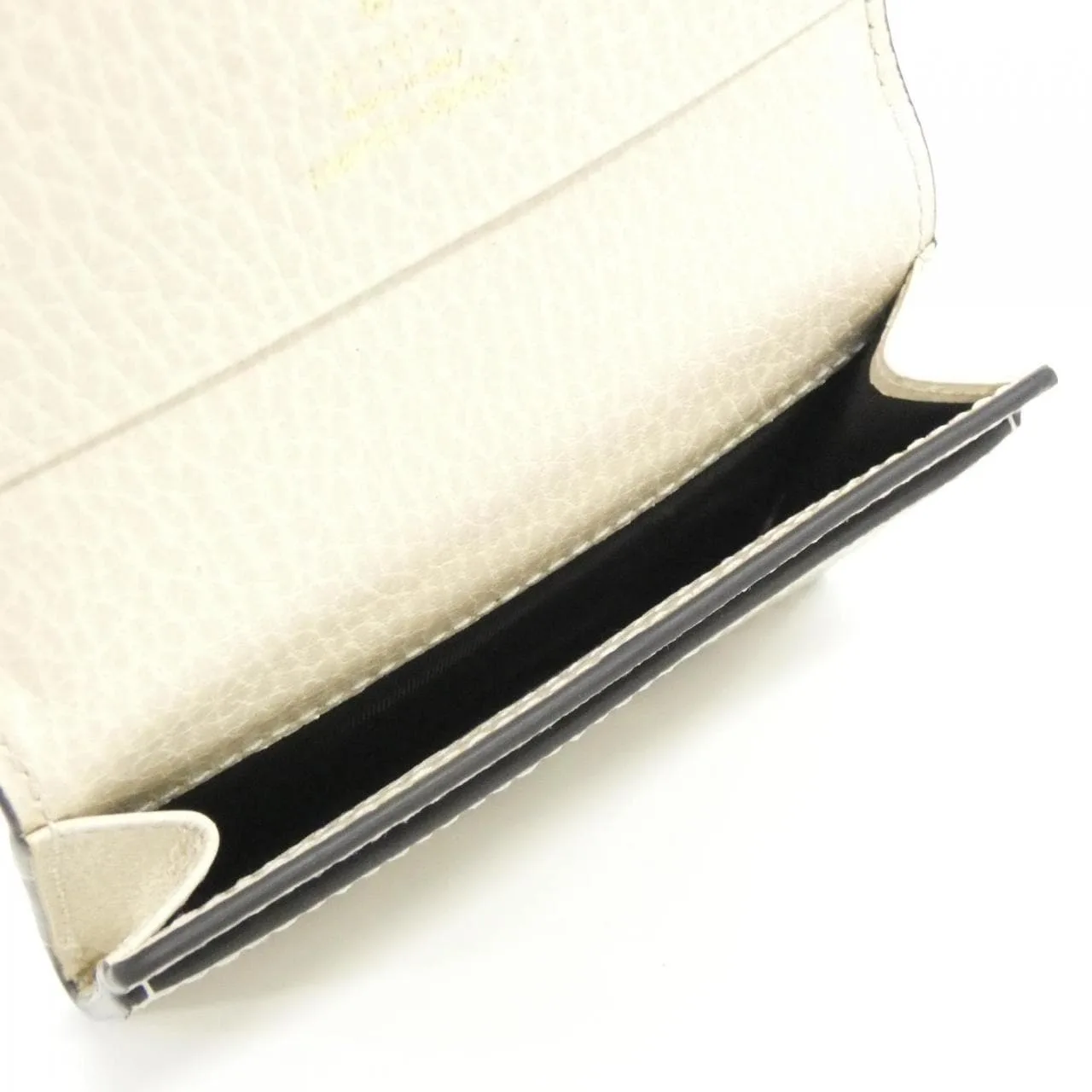 GUCCI 474748 1AALQ Card Case Canvas Black Canvas Rank A - Thumbnail 5