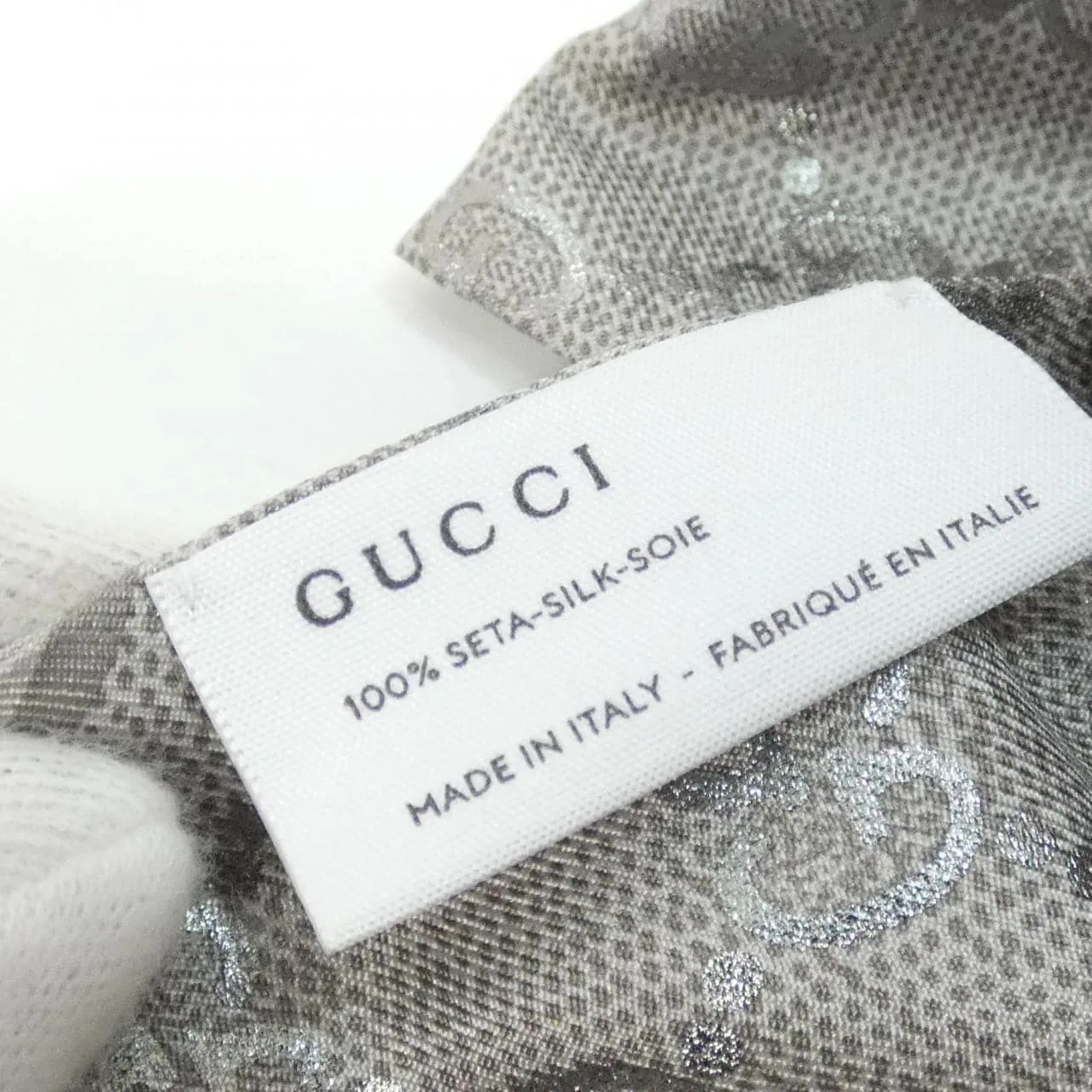 GUCCI 816541 3G001 Accessories Grey Rank A - Thumbnail 4