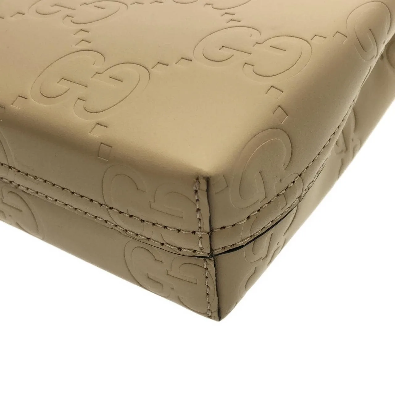 GUCCI 790133 AADLO 手提包 皮革 黑色 皮革 中古品A - 縮圖 2