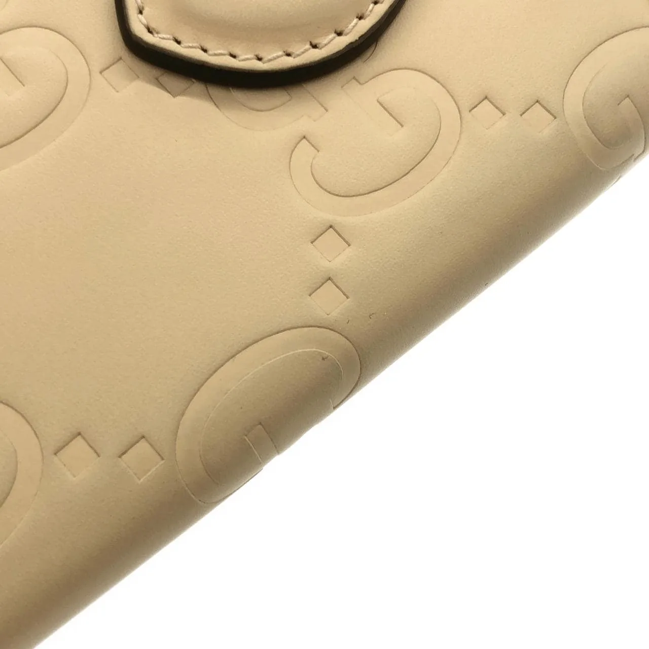 GUCCI 790133 AADLO 手提包 皮革 黑色 皮革 中古品A - 縮圖 4