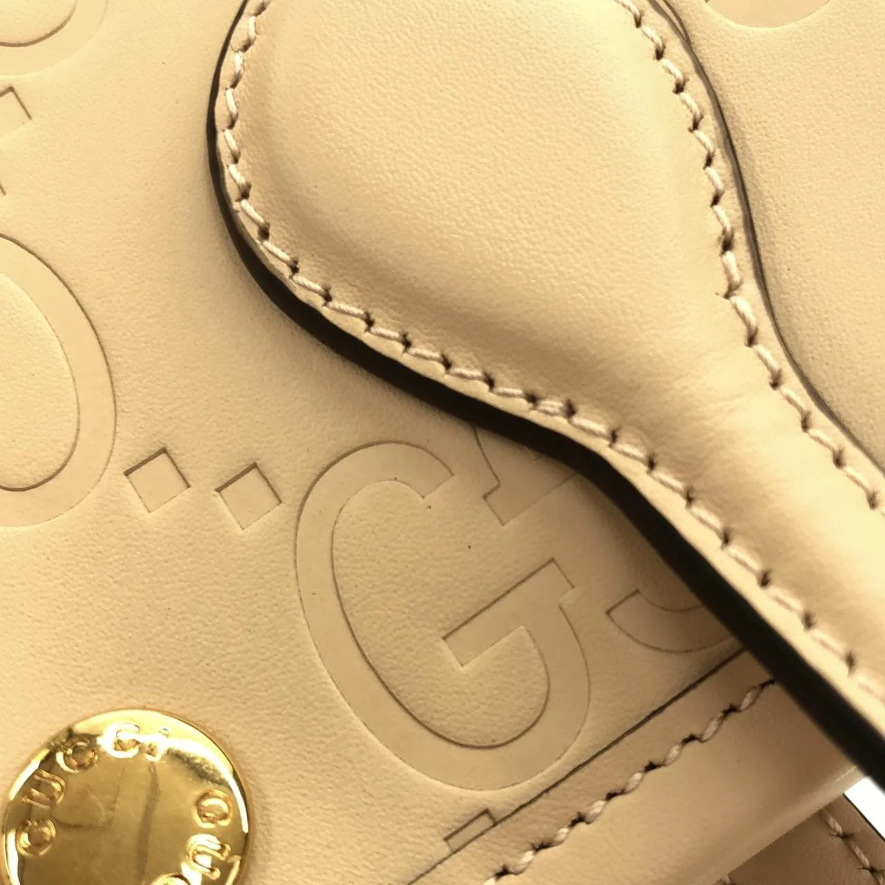GUCCI 790133 AADLO 手提包 皮革 黑色 皮革 中古品A - 縮圖 5