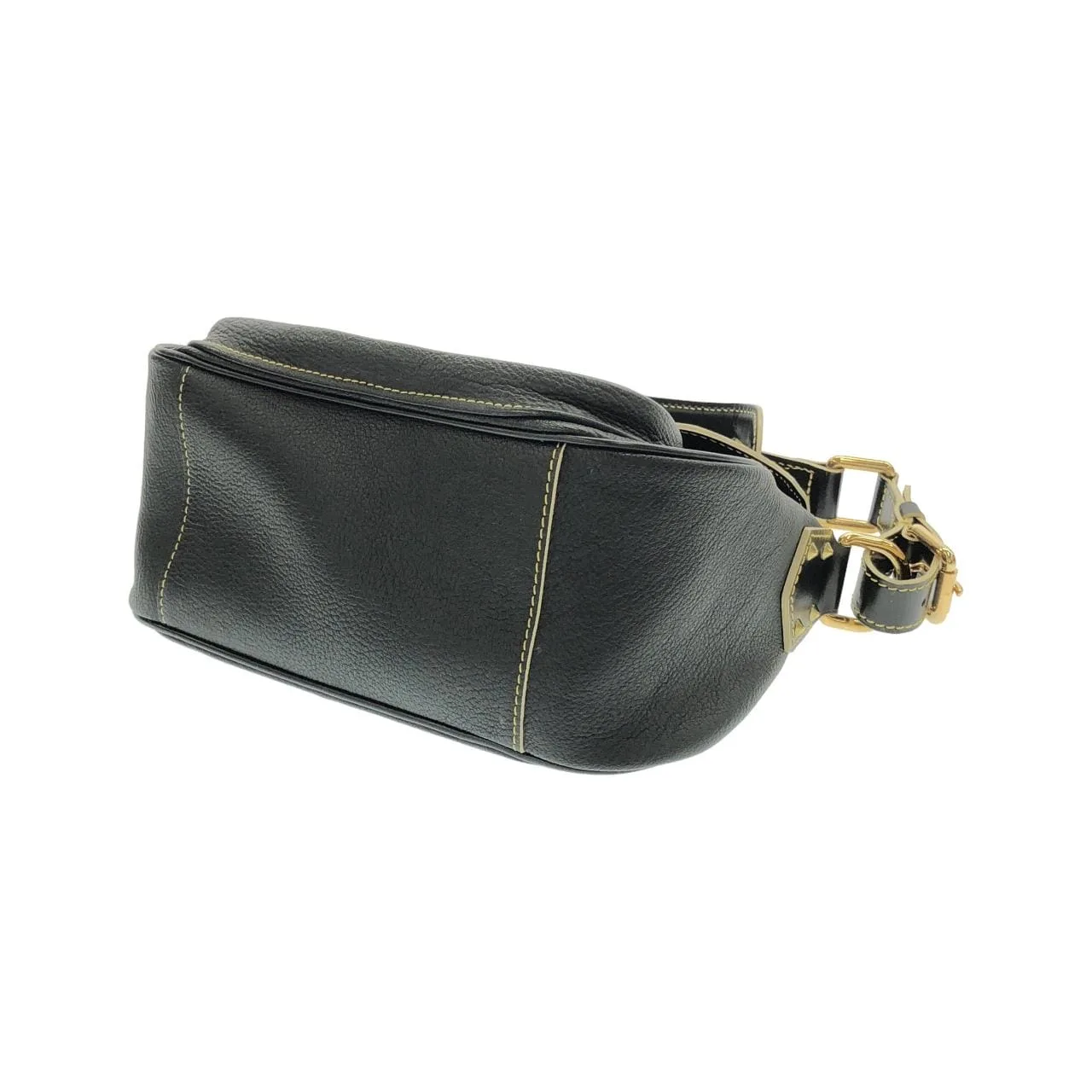 LOUIS VUITTON M91784 Shoulder Leather Black Leather Rank A - Thumbnail 3