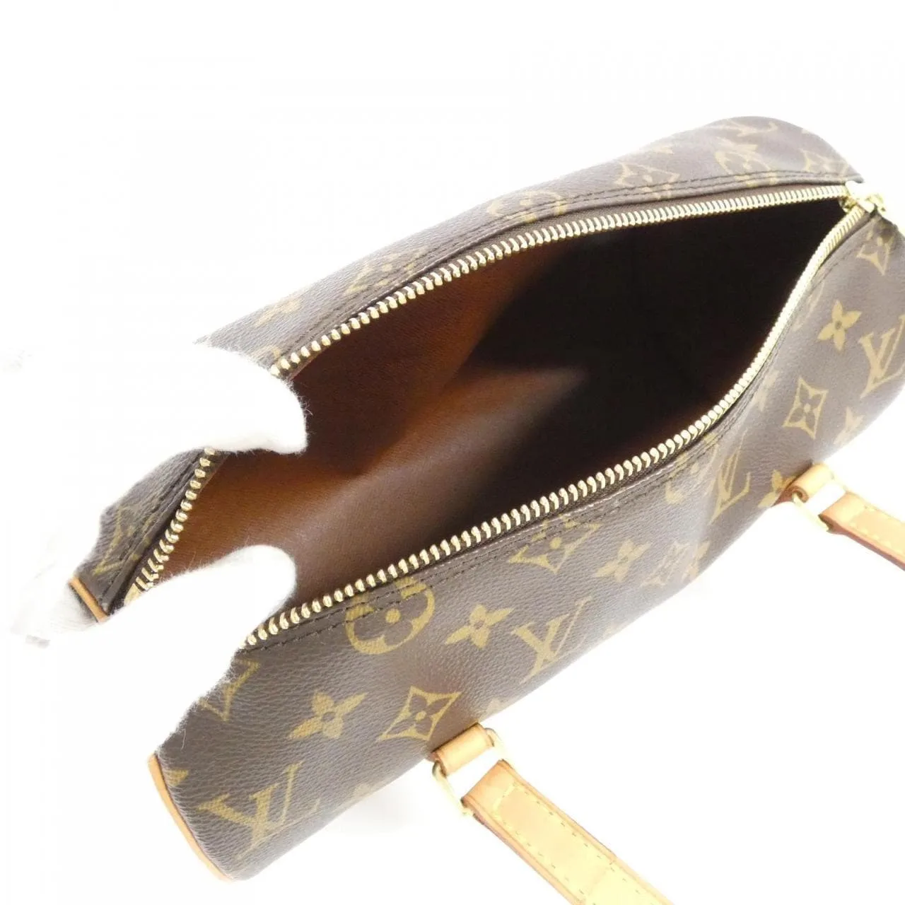 LOUIS VUITTON Papillon M51386 Handbag Monogram Black Monogram Rank A - Thumbnail 6