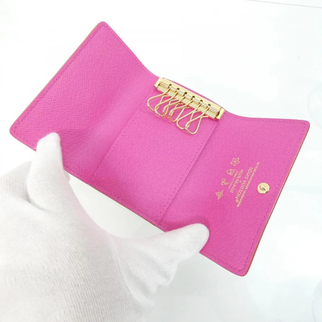 LOUIS VUITTON M14092 Key Case Canvas Multicolor Canvas Rank A - Thumbnail 4