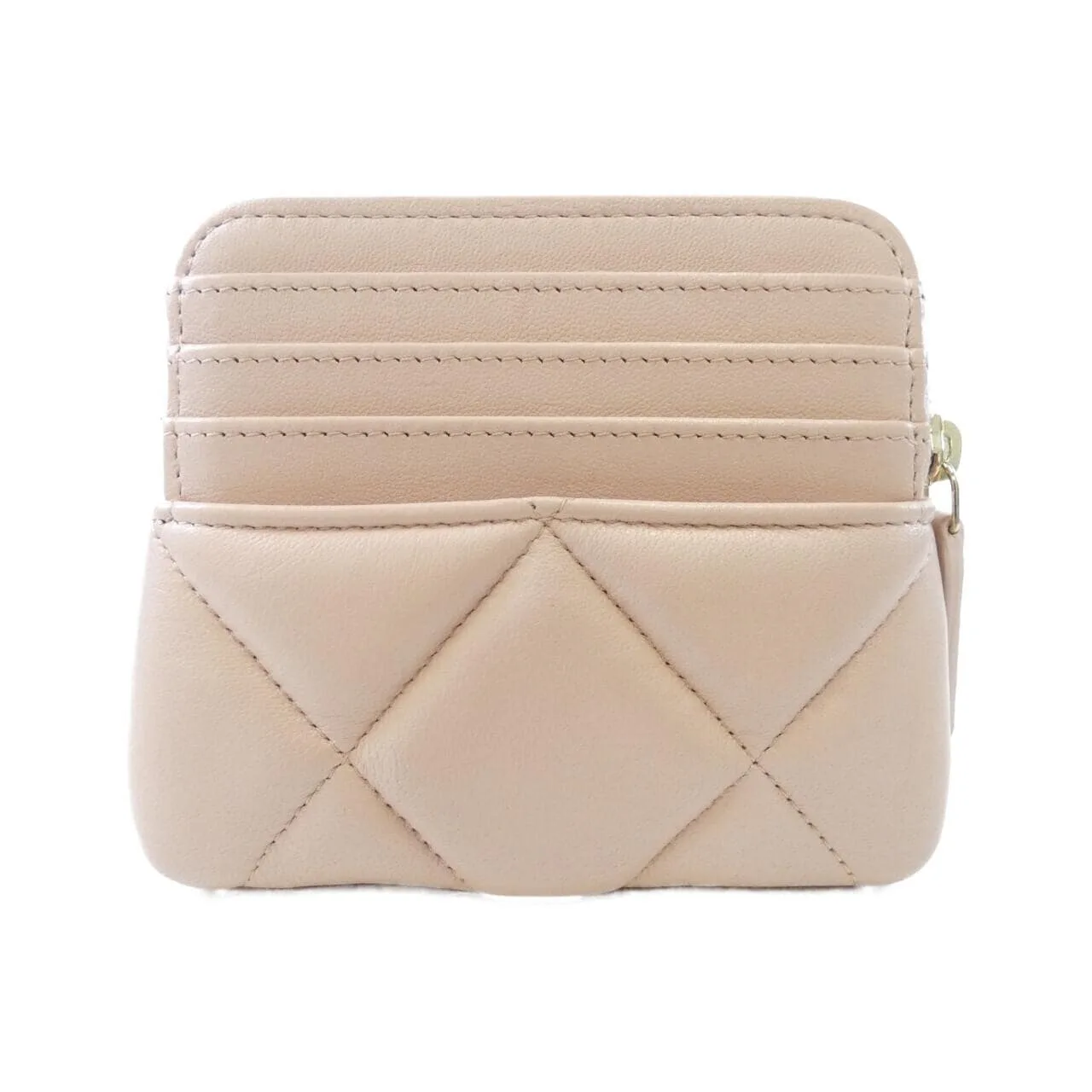 CHANEL Chanel 19 AP2086 Coin Case Lambskin Pink Lambskin Rank B - Thumbnail 2