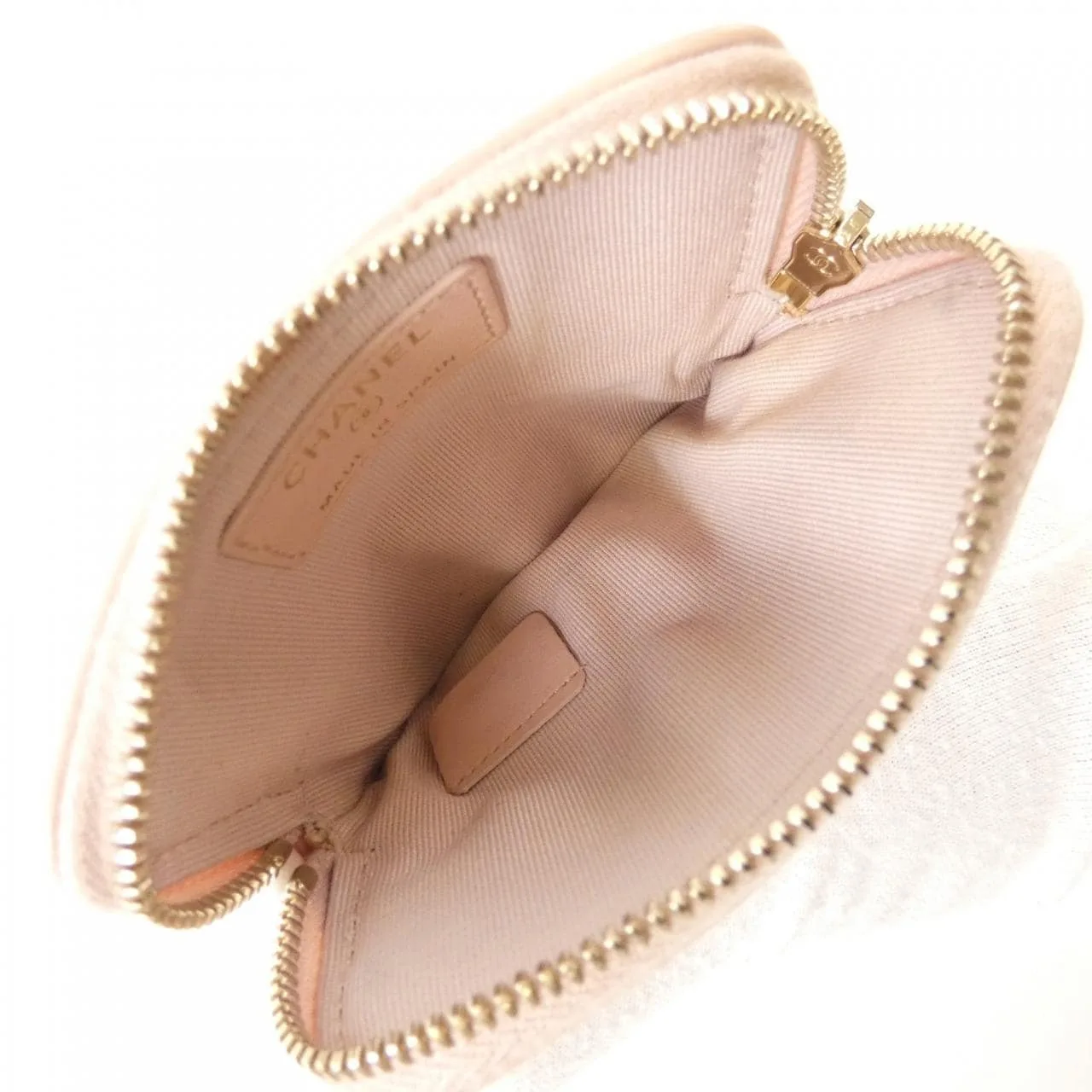 CHANEL Chanel 19 AP2086 Coin Case Lambskin Pink Lambskin Rank B - Thumbnail 7