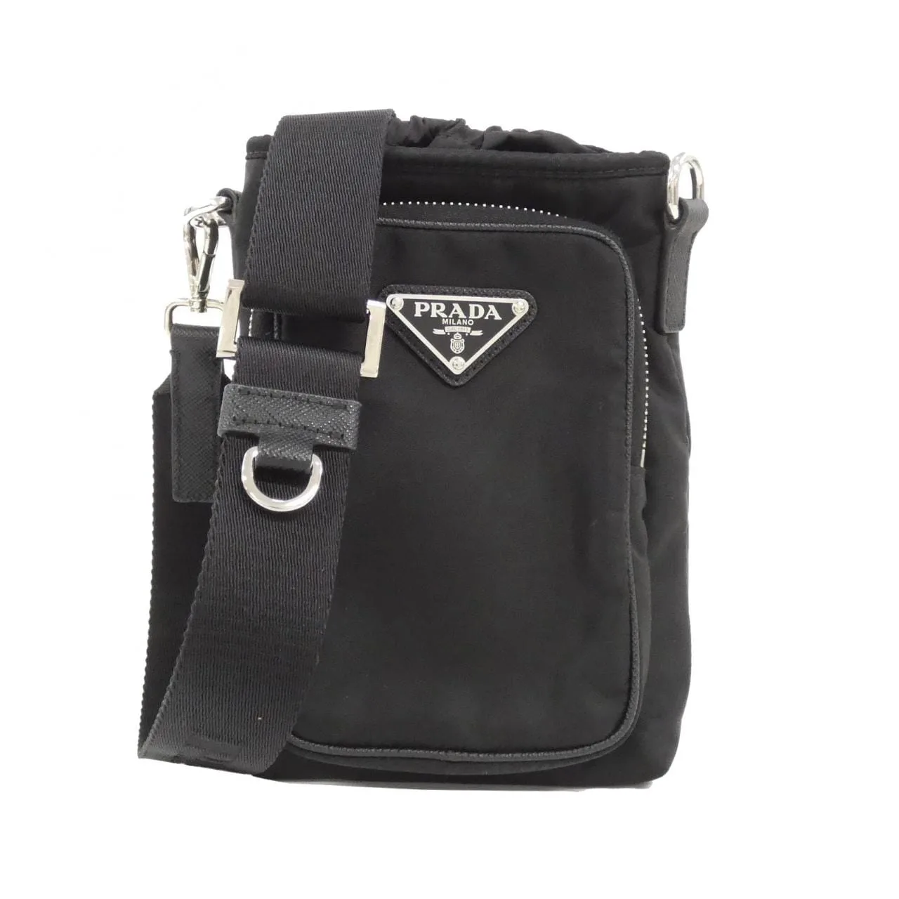 PRADA 2ZH155 Wallet Black