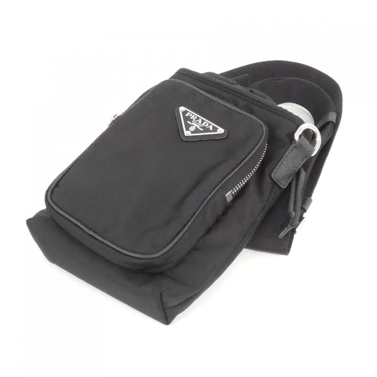 PRADA 2ZH155 Wallet 黑色 中古品A - 縮圖 3
