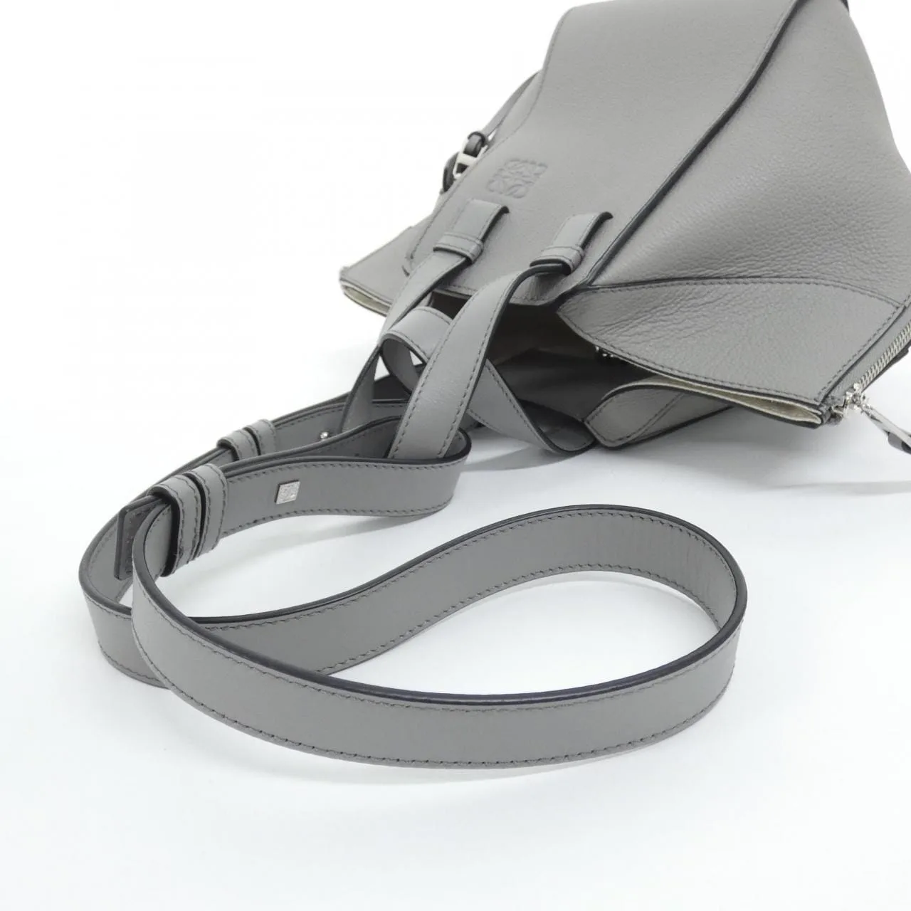 LOEWE Hammock A538H13X03 Shoulder Black Rank A - Thumbnail 6