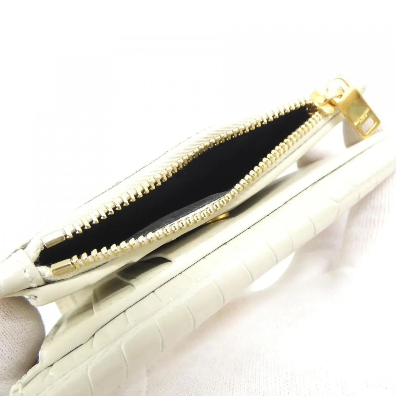 SAINT LAURENT 582296 DND1J Wallet Black Rank A - Thumbnail 8