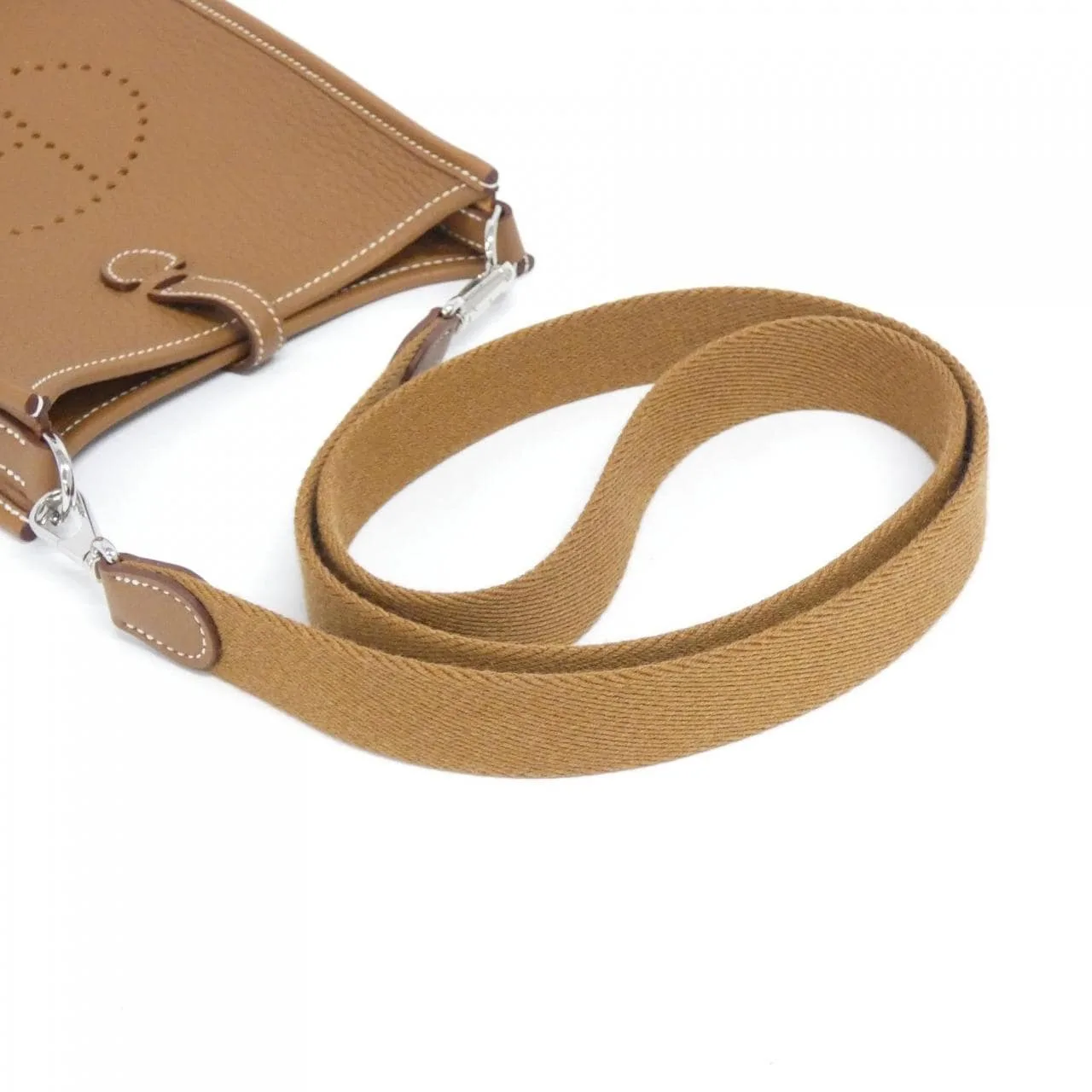 HERMES Evelyne 069426CK Shoulder Clemence Gold Clemence Leather Unused - Thumbnail 4