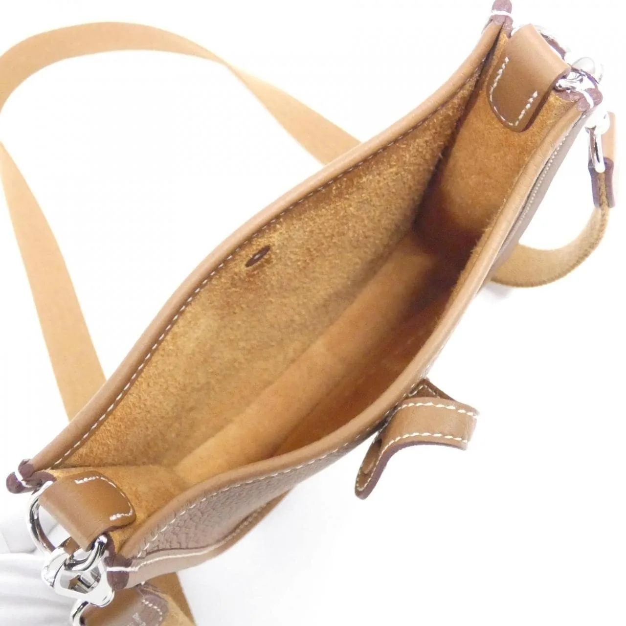 HERMES Evelyne 069426CK Shoulder Clemence Gold Clemence Leather Unused - Thumbnail 5