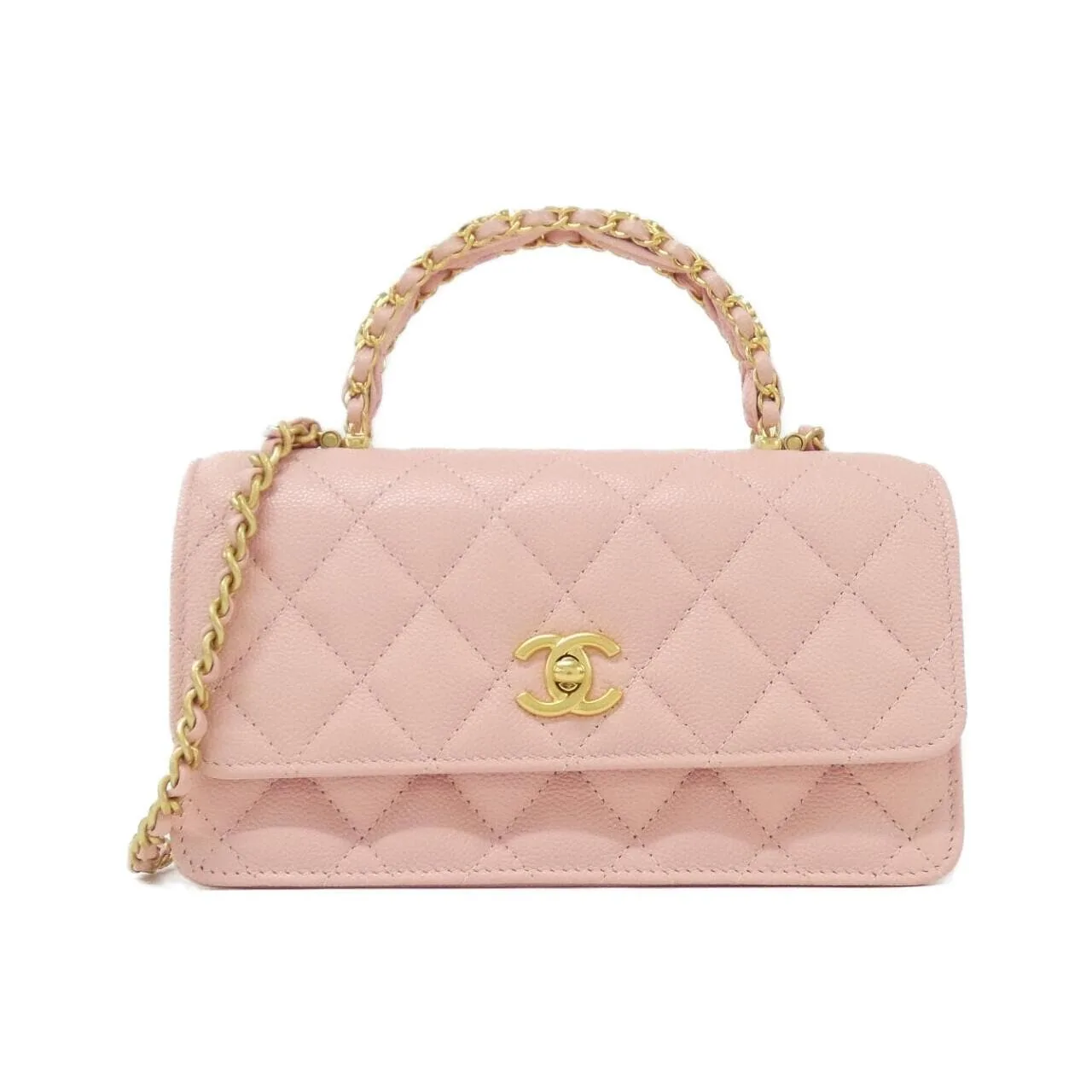 CHANEL AP4798 Wallet Grained Calfskin