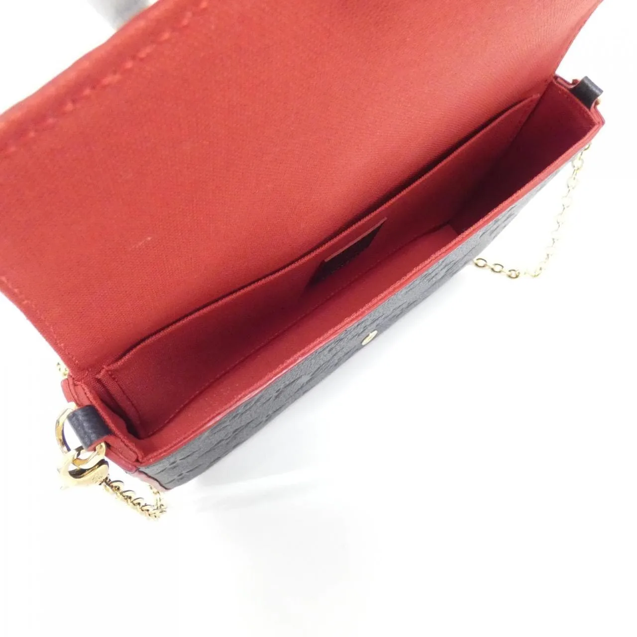 LOUIS VUITTON Pochette M64099 Shoulder Monogram Rouge Monogram Rank A - Thumbnail 9