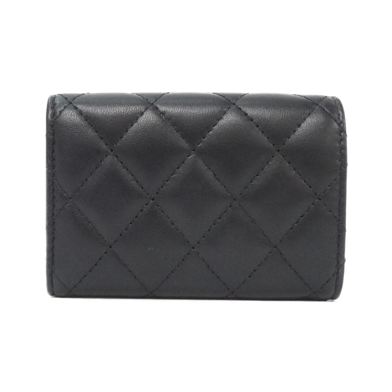 CHANEL Timeless Classic AP0230 銀包 羊皮 黑色 羊皮 中古品A - 縮圖 2