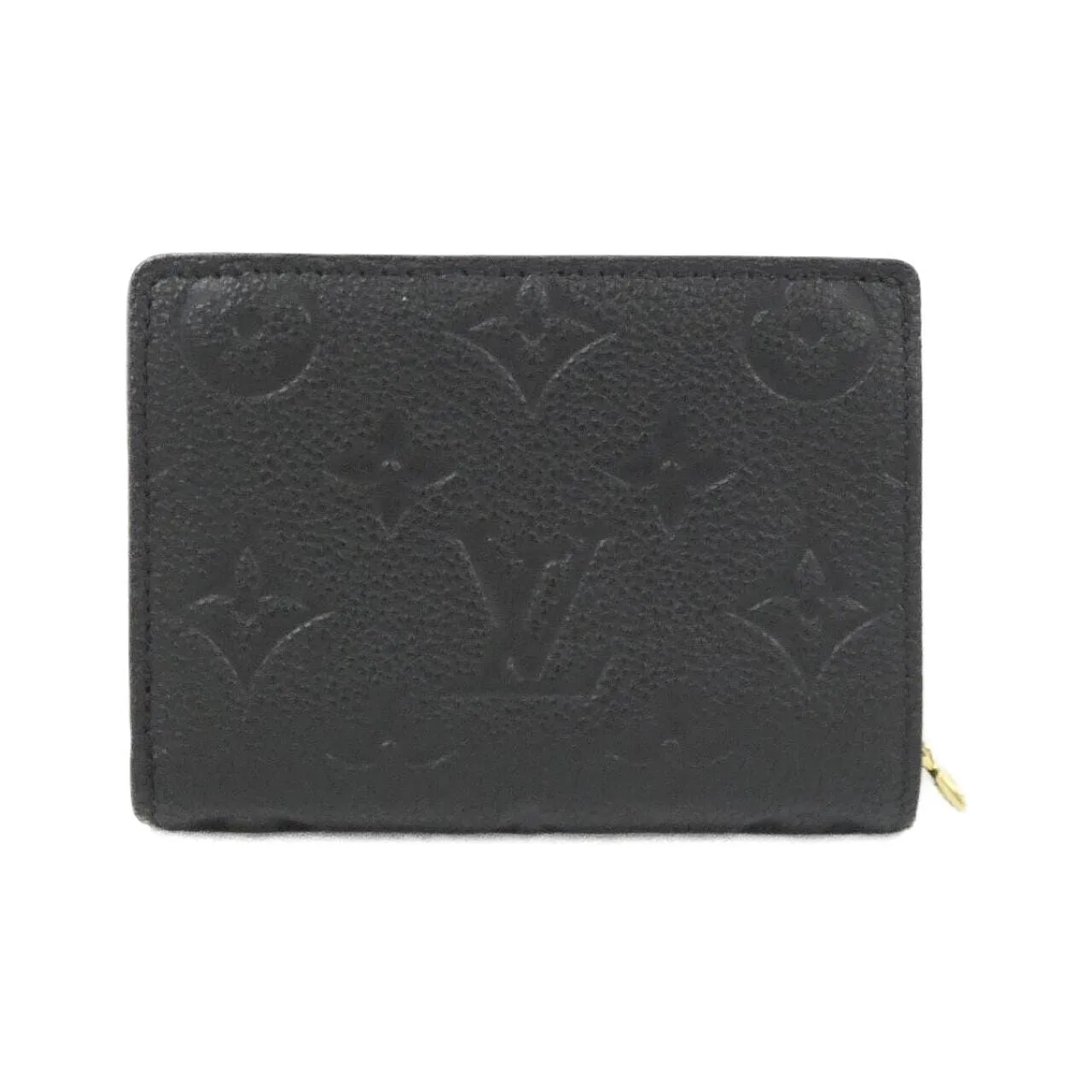LOUIS VUITTON M80151 Wallet Monogram 黑色 Monogram 中古品A - 縮圖 2