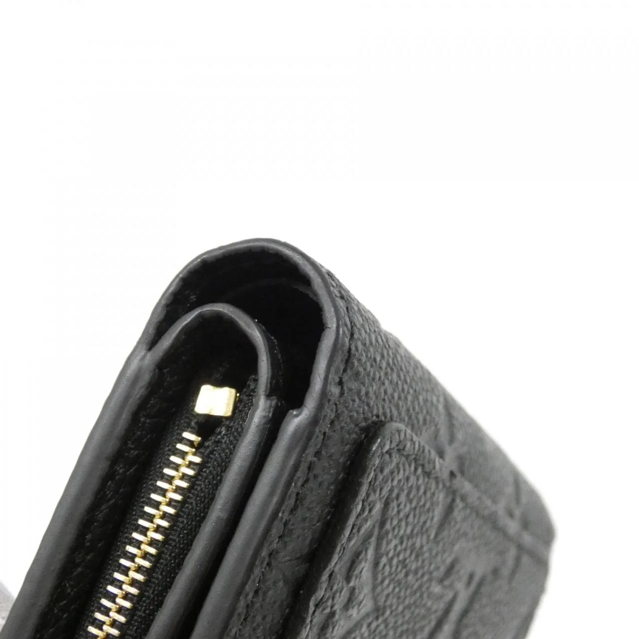 LOUIS VUITTON M80151 Wallet Monogram 黑色 Monogram 中古品A - 縮圖 3
