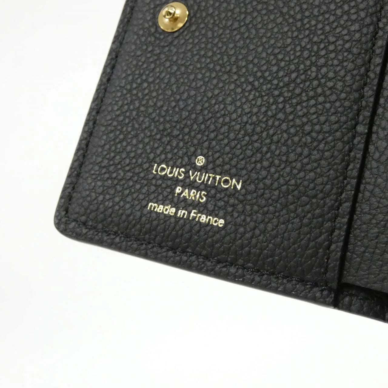 LOUIS VUITTON M80151 Wallet Monogram 黑色 Monogram 中古品A - 縮圖 5