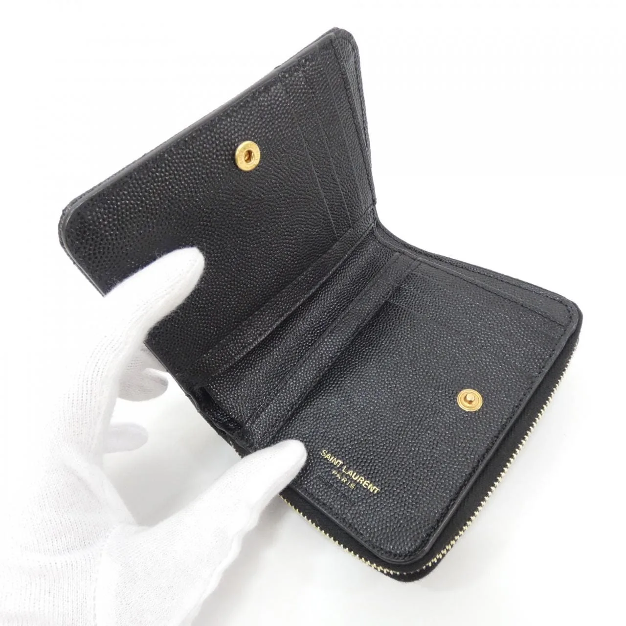 SAINT LAURENT 668288 BOW01 Wallet 4