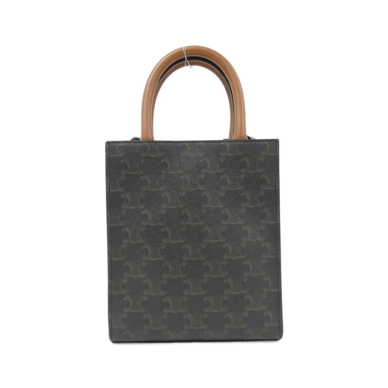 CELINE Cabas 194372BZK Handbag Canvas 2