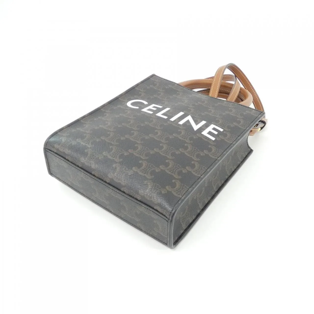 CELINE Cabas 194372BZK Handbag Canvas 3