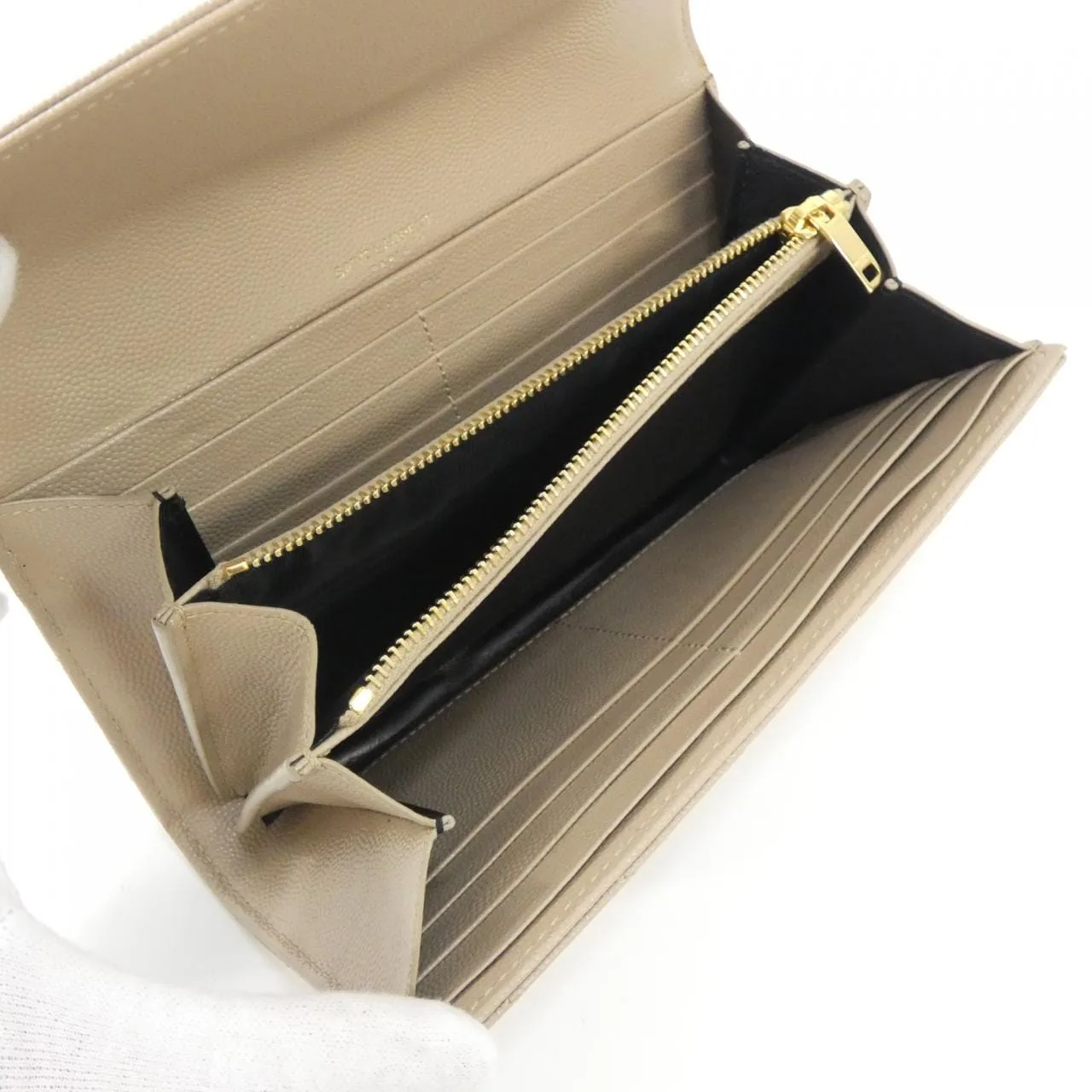 SAINT LAURENT 372264 BOW01 銀包 5