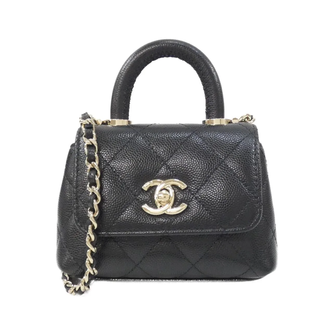 CHANEL AP4245 Wallet Grained Calfskin