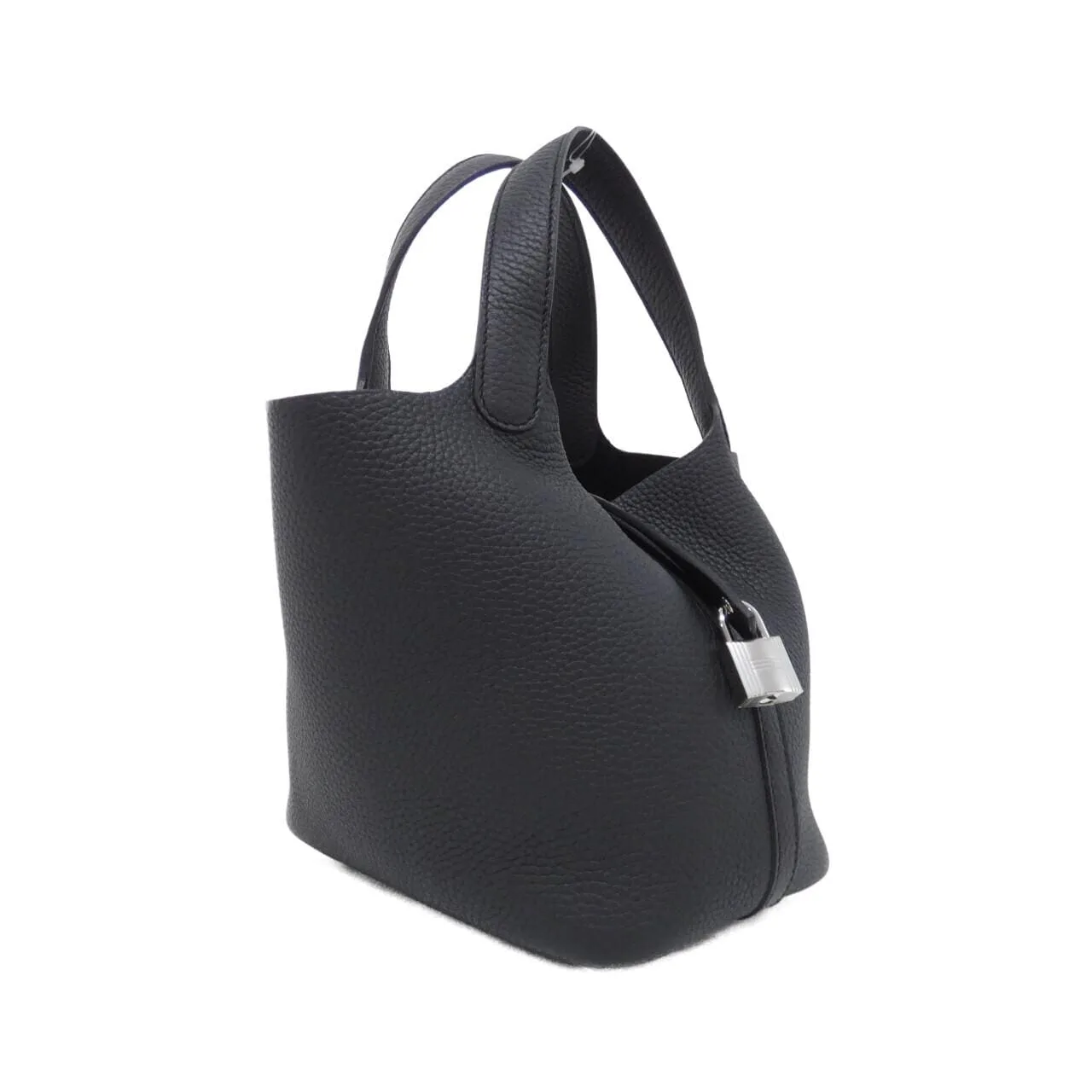 HERMES Picotin 056289CK Handbag Clemence