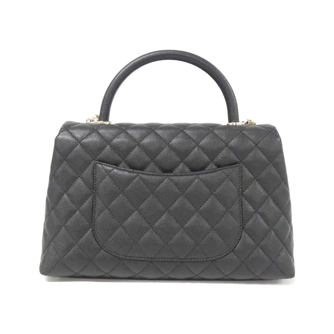 CHANEL Matelasse 92991 Handbag Grained Calfskin 2