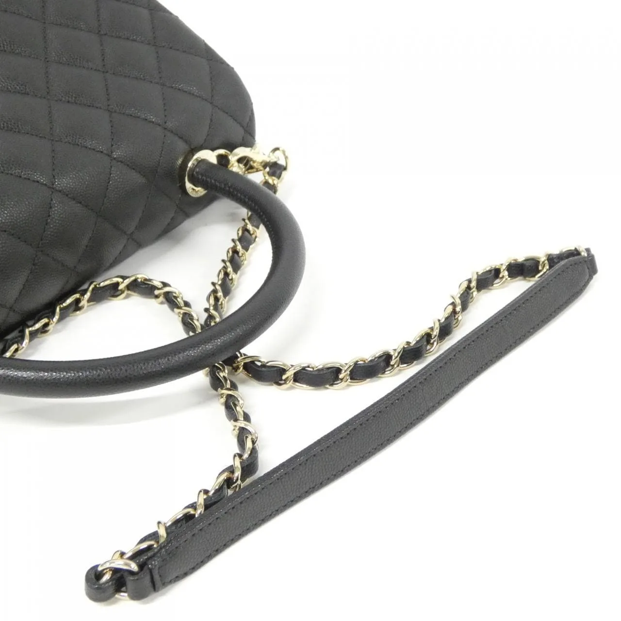 CHANEL Matelasse 92991 Handbag Grained Calfskin 5