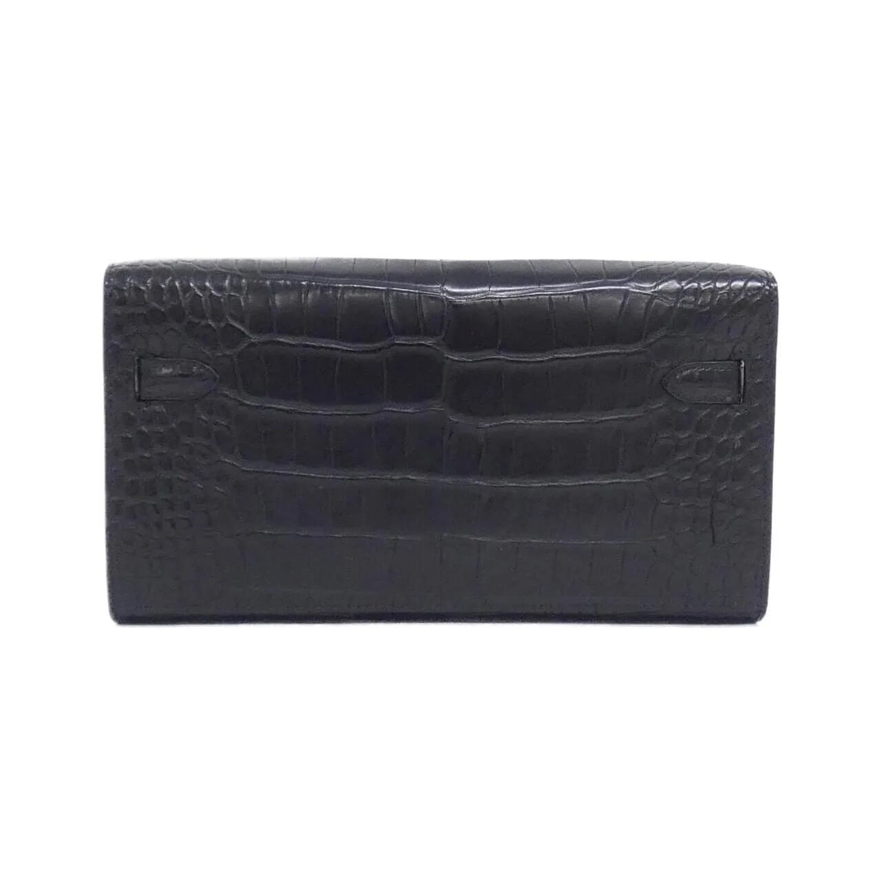 HERMES Kelly 080257CC Wallet Black Rank A - Thumbnail 2
